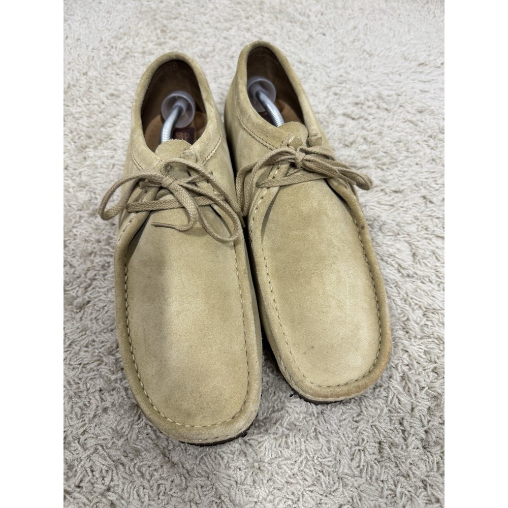 Clarks Originals Wallabee Chukka Boots Shoes Maple Suede Mens 13M Classic Hippie - Picture 4 of 12